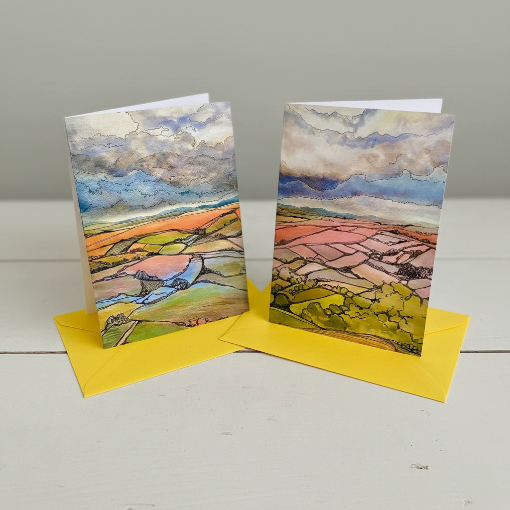 Walking Memories 1 & 2 - Art Cards x 2