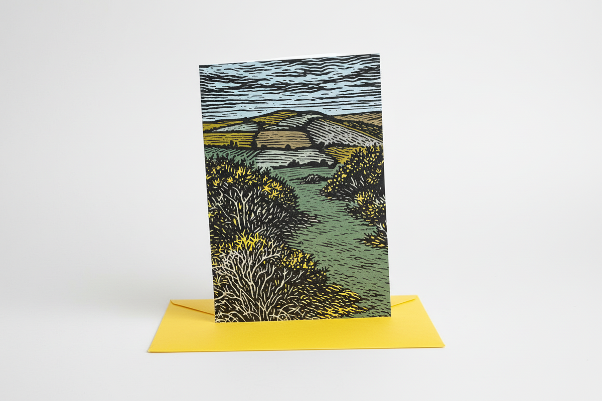 Dartmoor View - Art Card