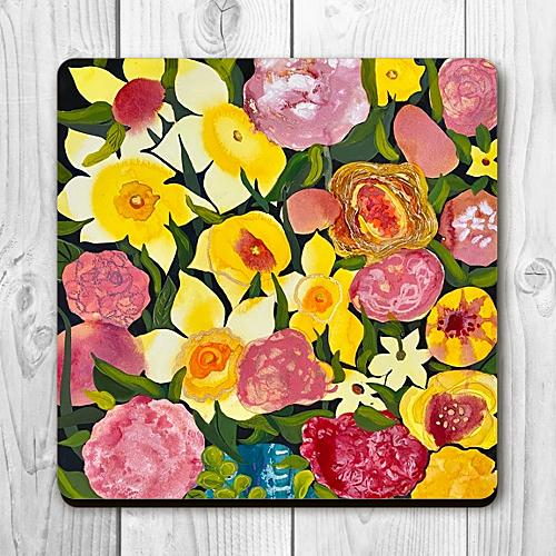 Early Spring Blooms Coaster Card *NEW*