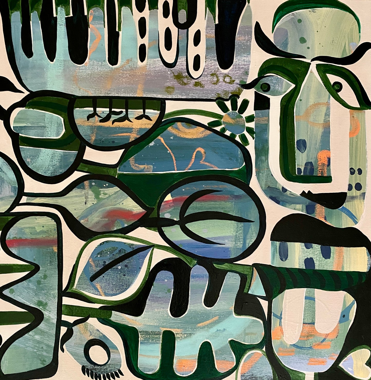*NEW* Listen To Mother (Nature) - Abstract Triptych