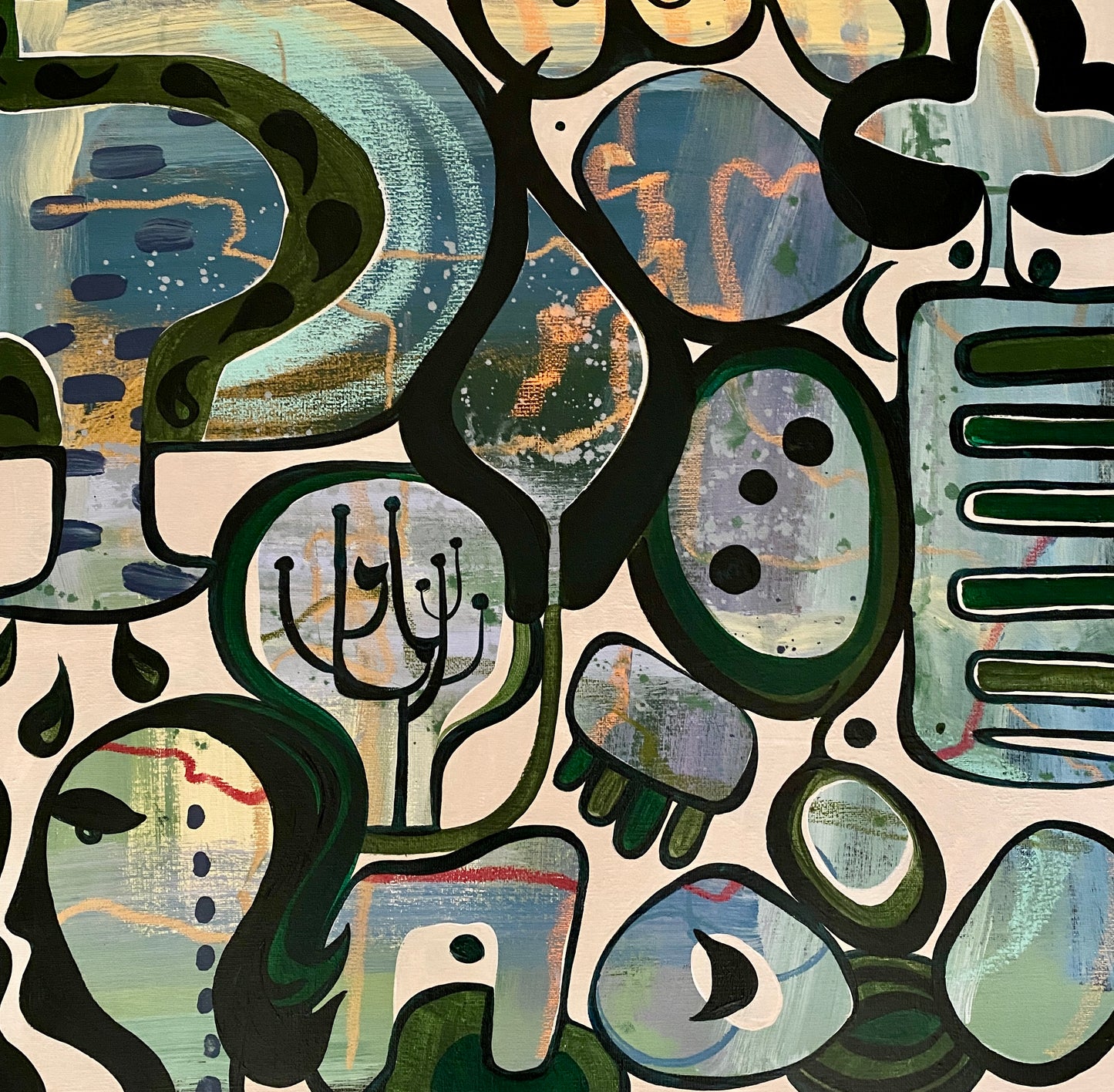 *NEW* Listen To Mother (Nature) - Abstract Triptych