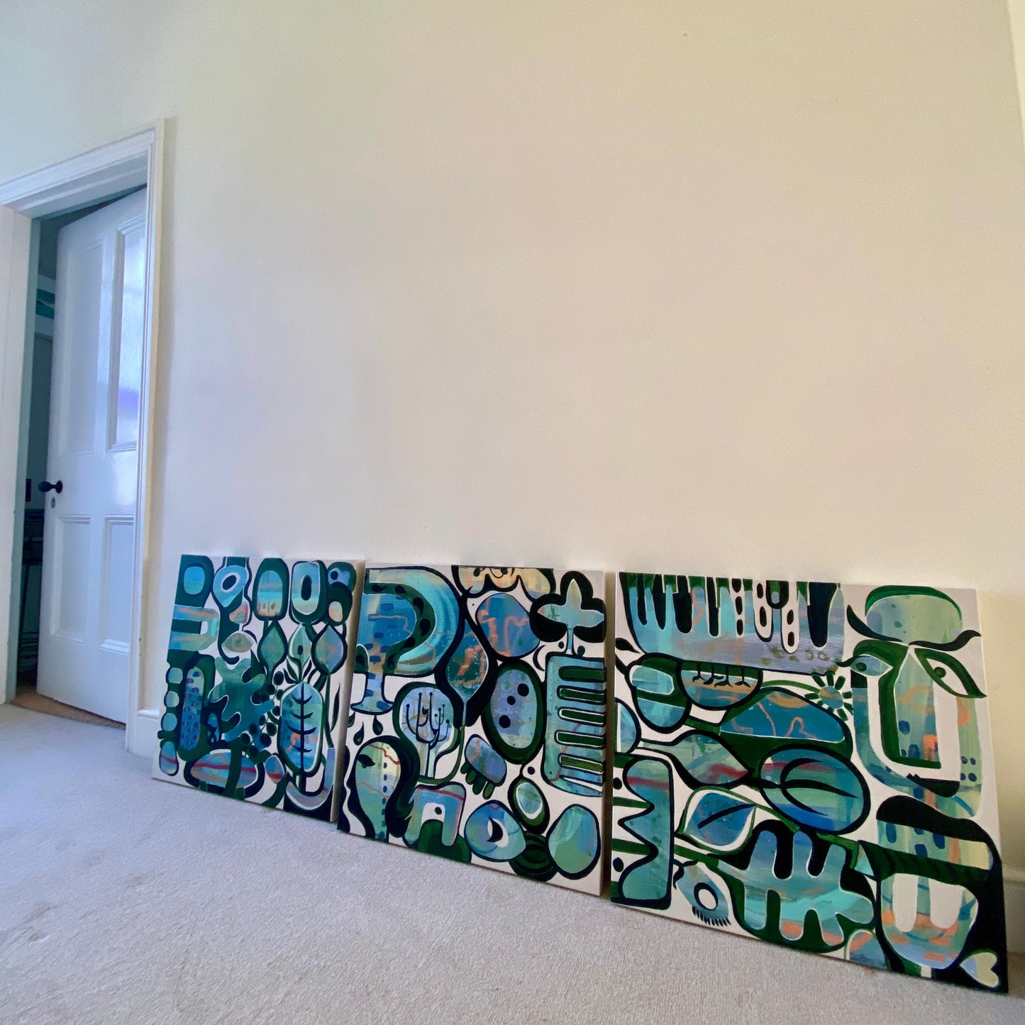 *NEW* Listen To Mother (Nature) - Abstract Triptych