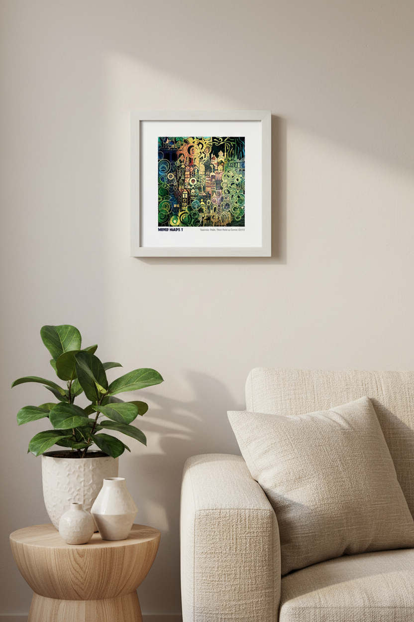 Mind Maps 1 - Art Print