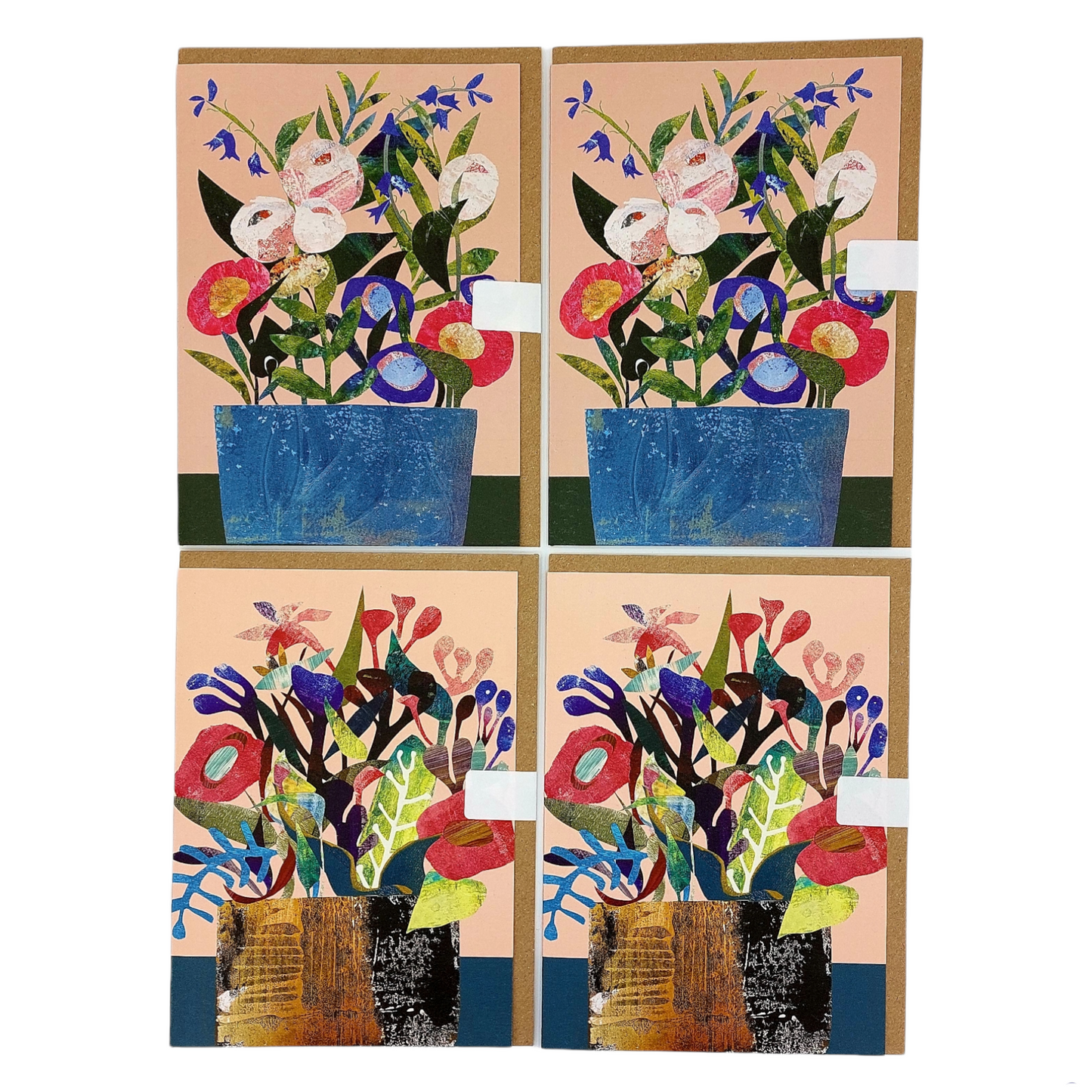 Card Pack - Floral Collage