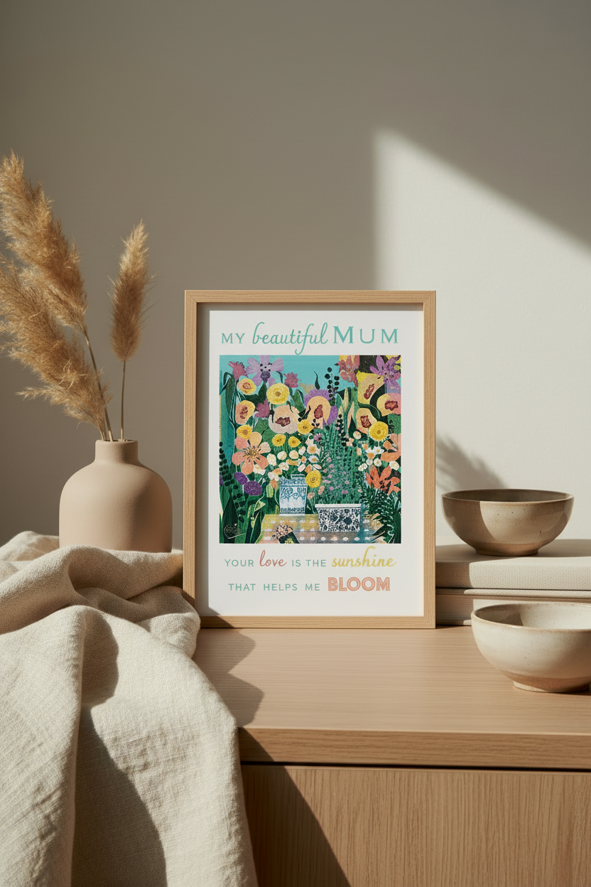 My Beautiful Mum - Art Print
