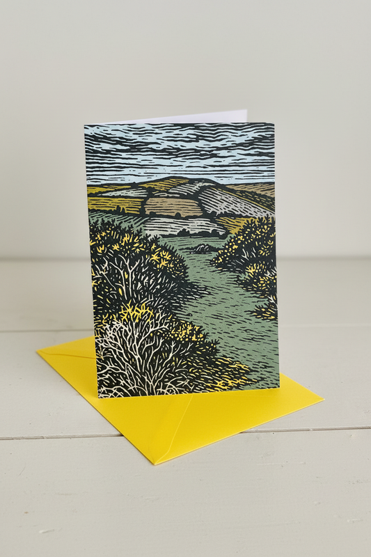 Dartmoor View - Art Card