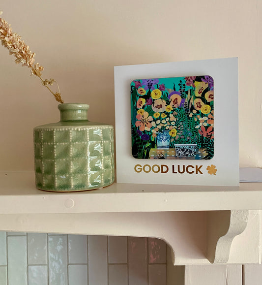 *NEW* GOOD LUCK 🍀 Coaster Card