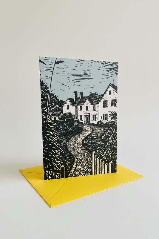 Mill End Hotel - Art Card - Dartmoor