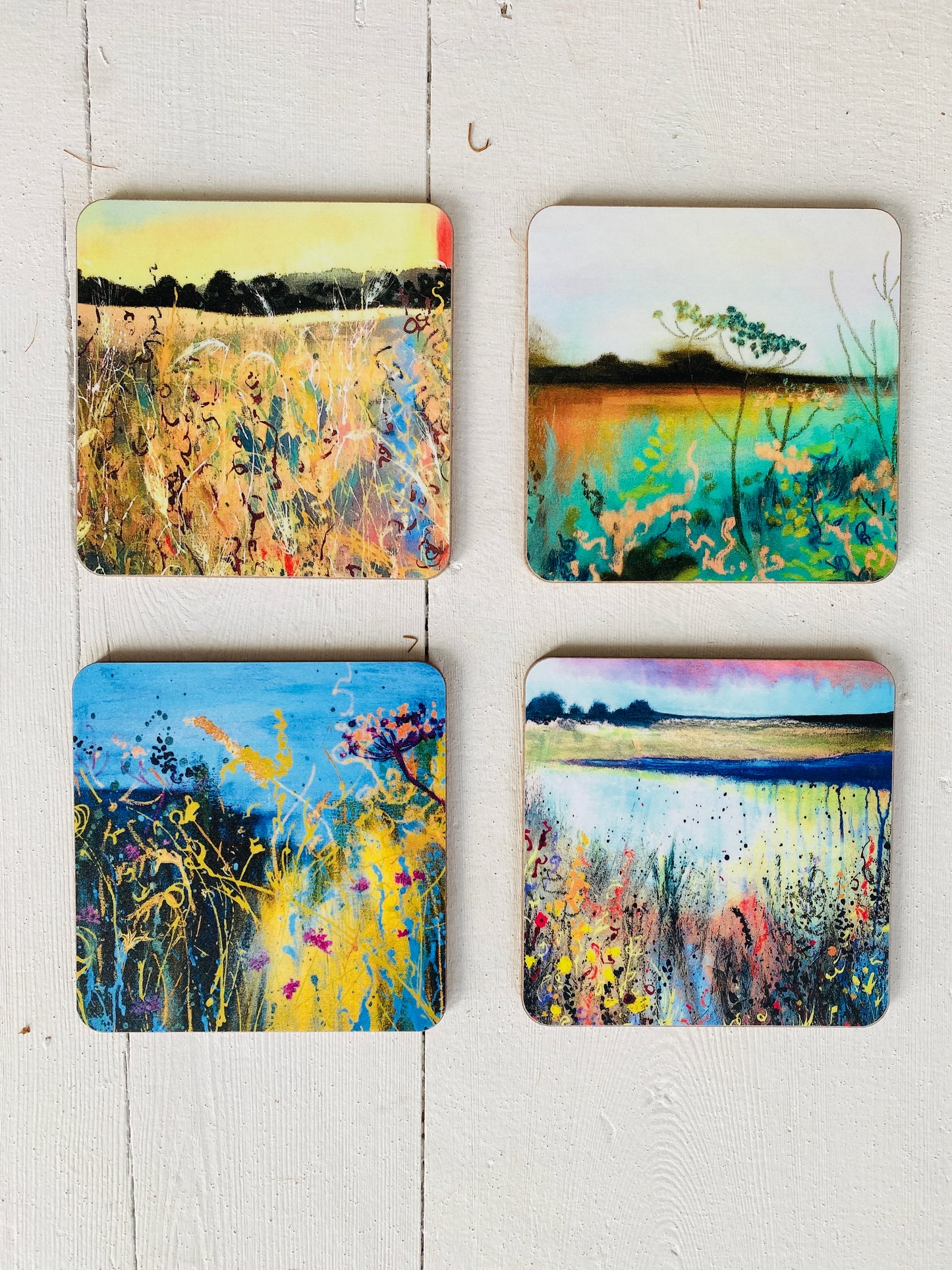 Mini Landscapes  - Coaster cards