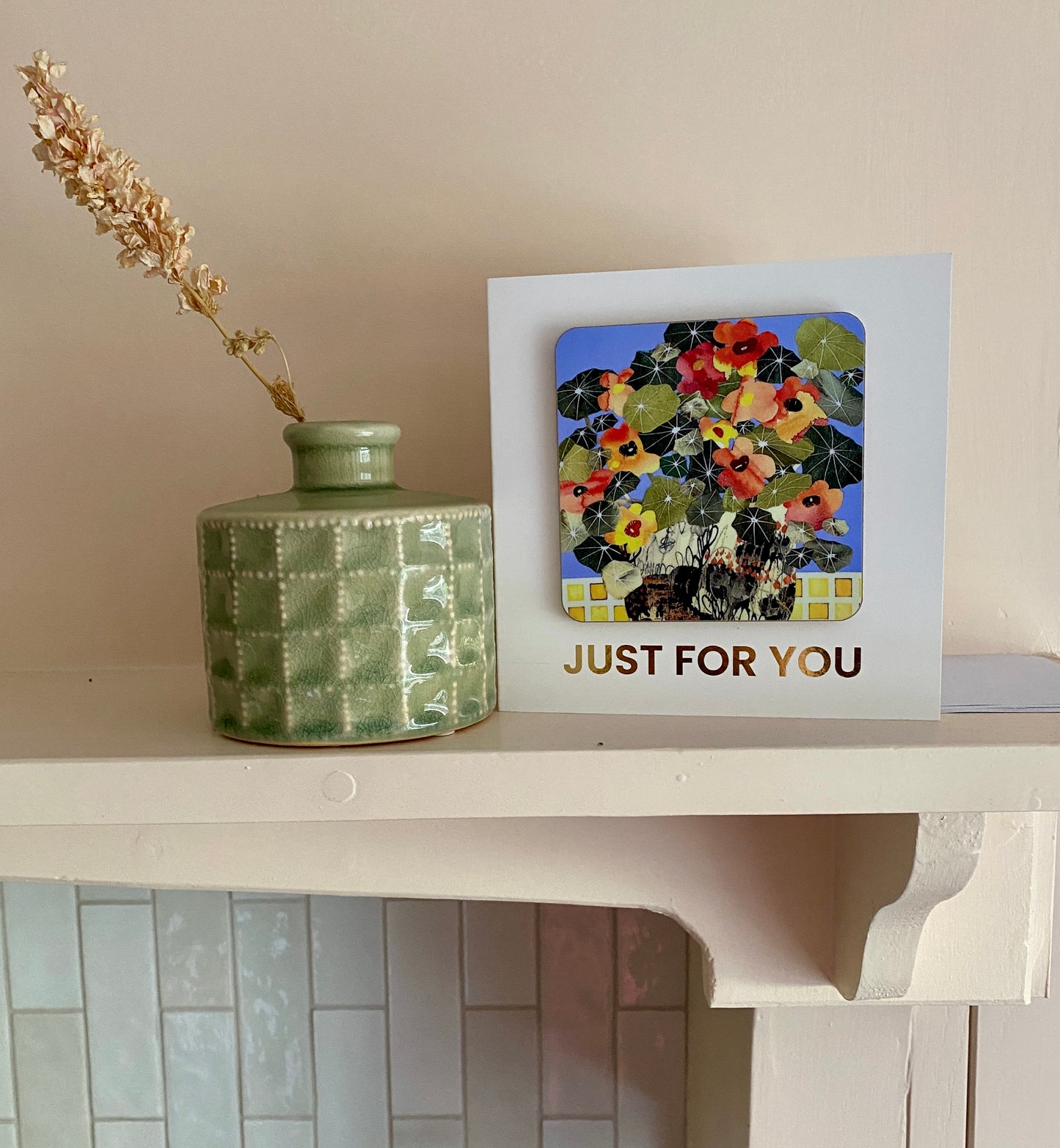 JUST FOR YOU Coaster Card *NEW*