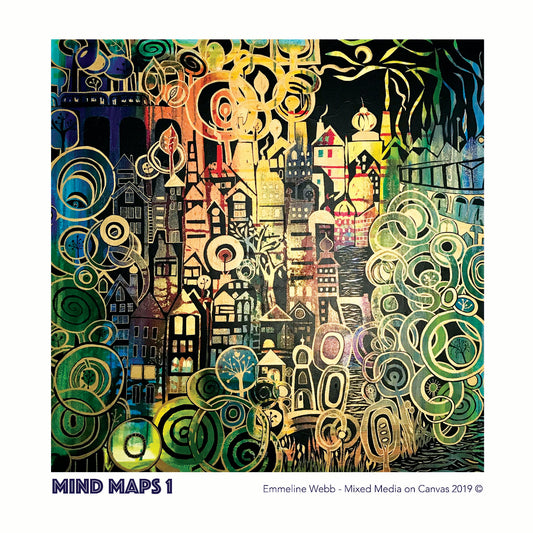 Mind Maps 1  - Art Print