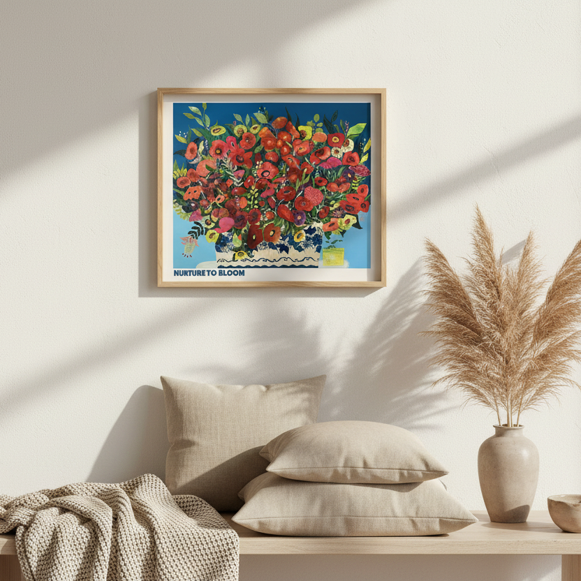 Nurture To Bloom - Artists Print