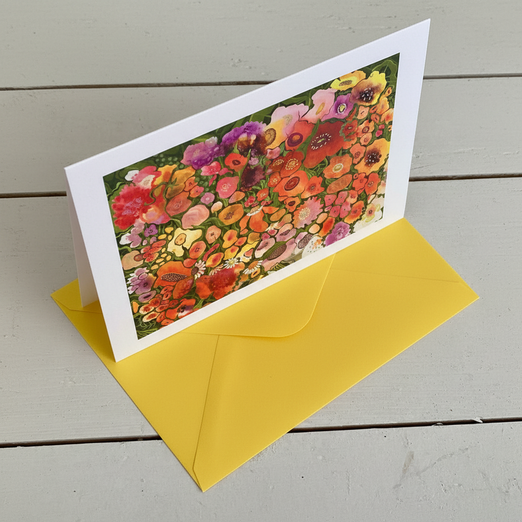 When The Garden Sings - Art Card