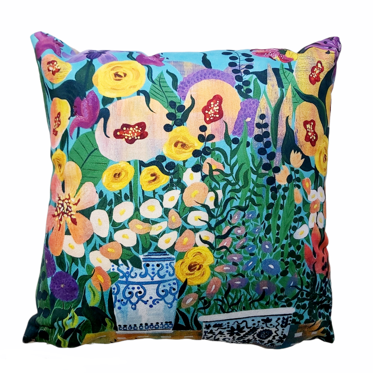 Cottage Garden Square Cushion