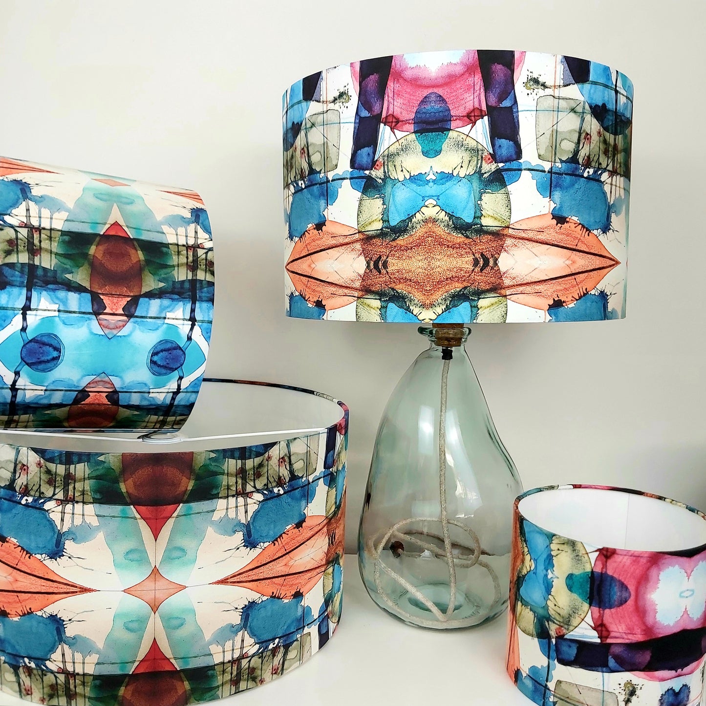 Abstract Watercolours Lampshade