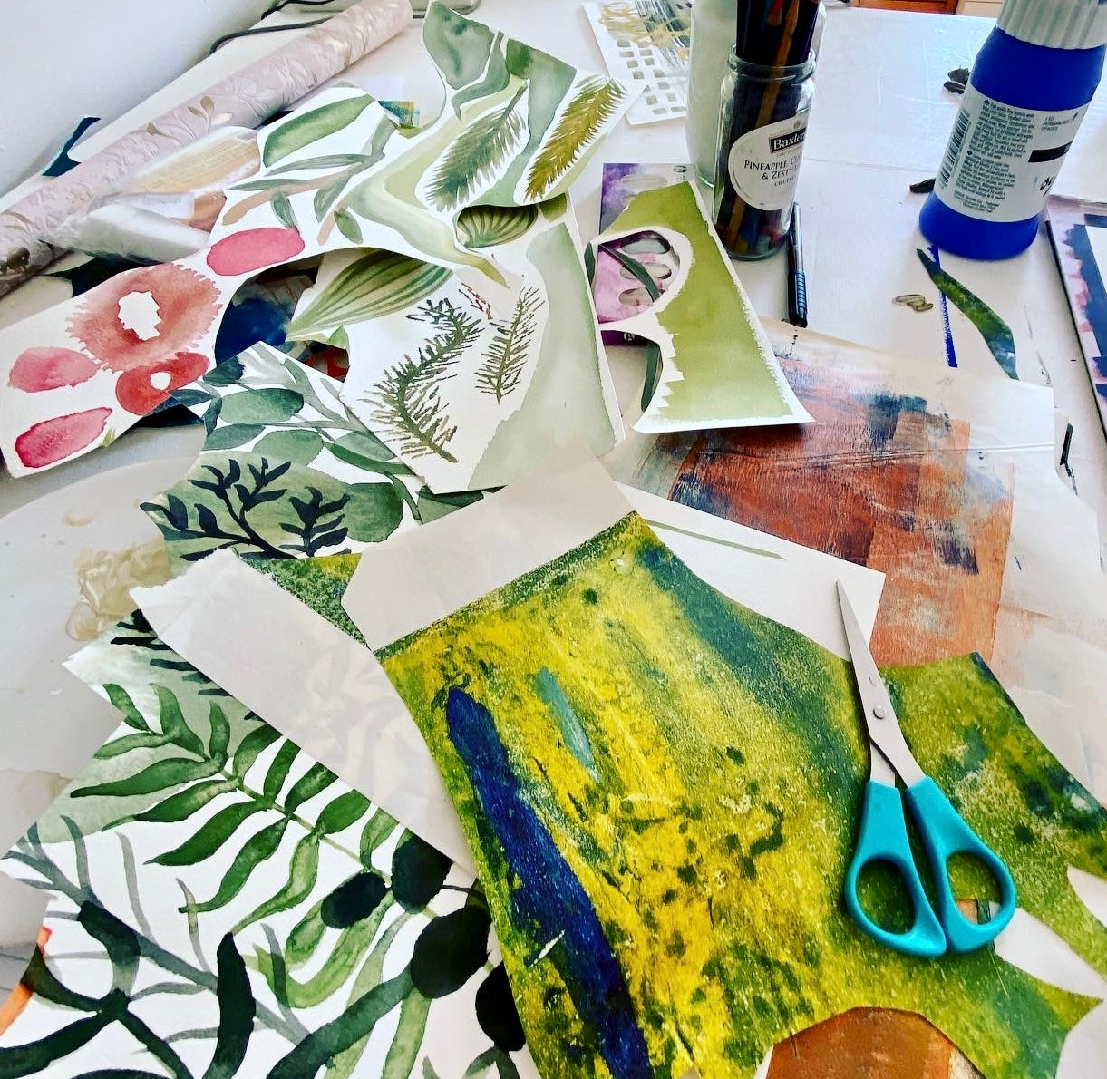 Watercolour Collage Workshop - April 2026