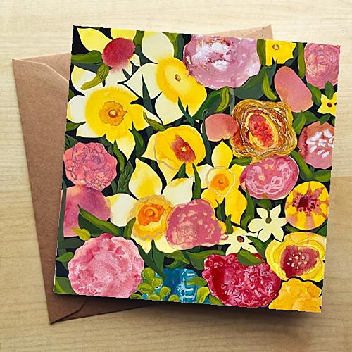 Card Gift Pack - Six Big Bloomers