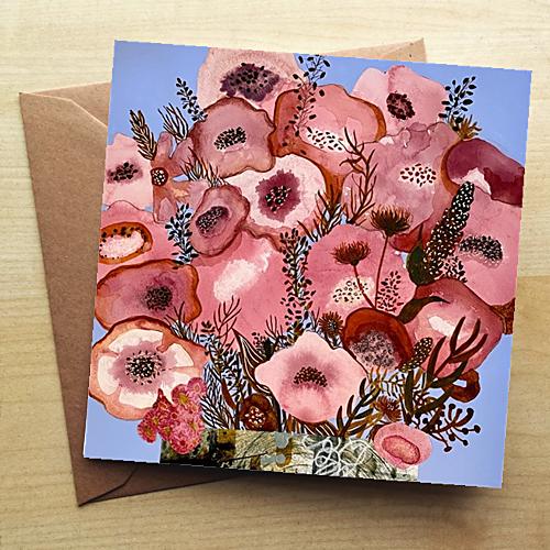 Card Gift Pack - Six Big Bloomers