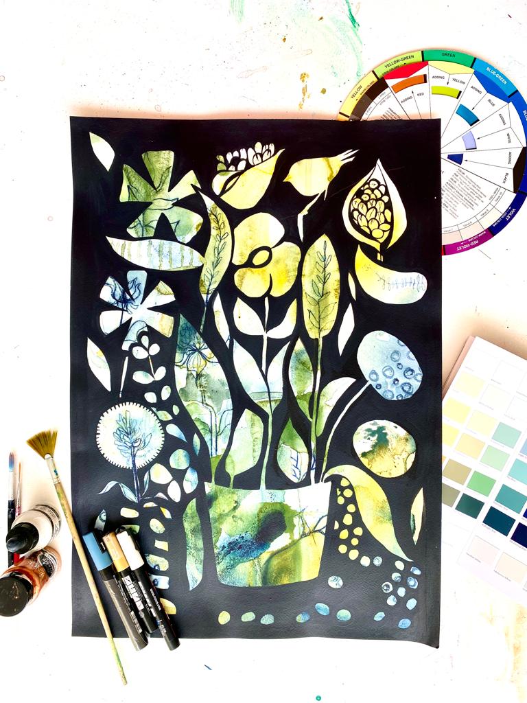 Mixed Media Botanical Workshop - March 2026