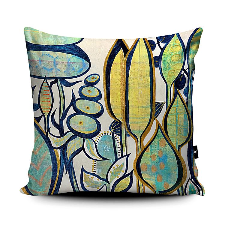 Seeds & Leaves Cushion Cover