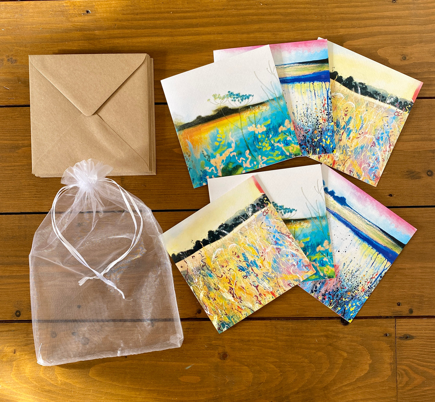 Card Pack - Six Little Landscapes